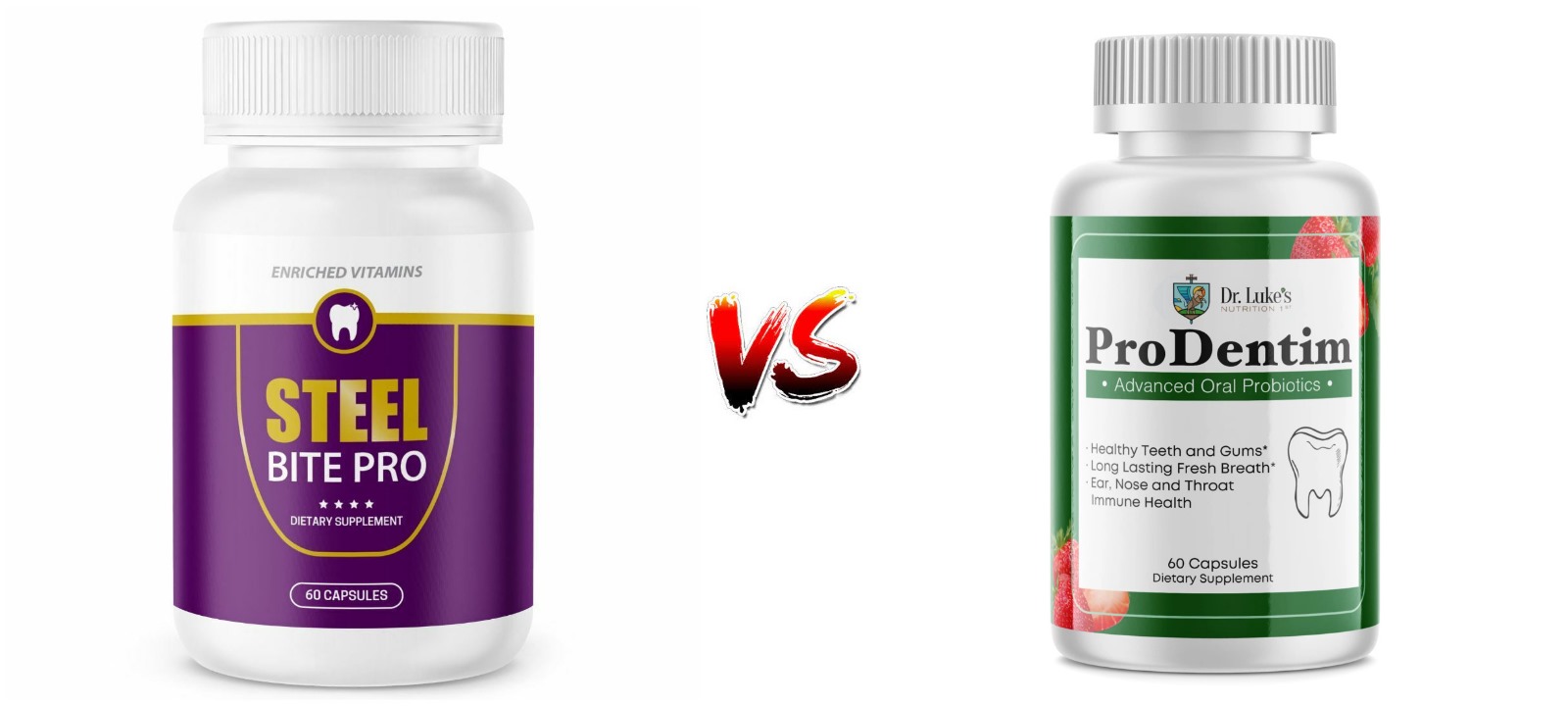 Steel bite pro vs Prodentim